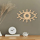 Laser Cut Unfinished Basswood Wall Decoration WOOD-WH0113-104-6