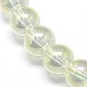 Electroplate Glass Beads Strands X-EGLA-J001-8mm-C24-2