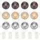 Wadorn 12 satz beutel dekorativer schnallenclip FIND-WR0006-06-1