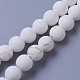 Brins de perles de magnésite naturelle G-F592-03-10mm-1