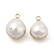 Colgantes de perlas naturales PEAR-P004-67KCG-2