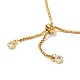 Collana di perle keshi con perle barocche naturali per ragazze donne BJEW-JB06856-02-5