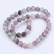 Natural Lilac Jade Beads Strands X-G-Q462-4mm-29-2