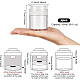 Pots à pompe sans air en acrylique MRMJ-WH0083-01-2