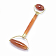 Натуральные сердоликовые ручные массажные палочки DJEW-F005-03-2