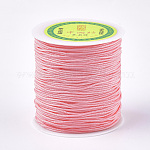 Hilo de nylon, rosa, 1.5mm, alrededor de 120.29 yarda (110 m) / rollo