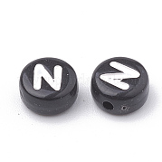 Непрозрачные акриловые бусины SACR-N002-02N