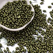 Выпечка краска стеклянные бусины SEED-L011-12A-02