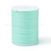 Круглый вощеный полиэфирный шнур YC-G006-01-1.0mm-34