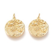 Латунные подвески ZIRC-I044-32G