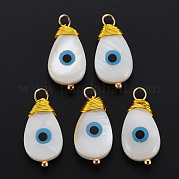 Подвески из пресноводных оболочек SHEL-S276-141