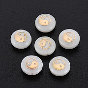 Бусины из натуральных пресноводных ракушек SHEL-S278-062