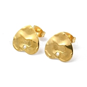 Accessoires de puces d'oreilles en 304 acier inoxydable STAS-L024-003G-01