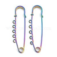 Ионное покрытие (ip) 304 нержавеющая сталь булавки брошь фурнитура&nbsp;STAS-K252-05C-RC