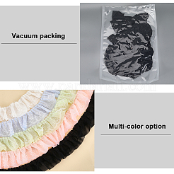 5 ярд двойной полиэстеровой кружевной отделки для украшения шитья&nbsp;OCOR-GF0005-06D