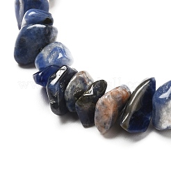 Ensemble de bracelets de perles tressées en pierres naturelles mélangées rondes à puce et à facettes pour fille femmes&nbsp;BJEW-JB06742