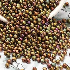 Бусины-капли miyuki 3.4 мм&nbsp;X-SEED-MY04-DP2035