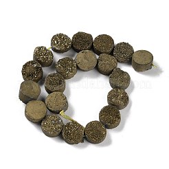 Elettrodeposte druzy naturale perline agata fili&nbsp;G-M433-01C