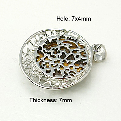 Подвески тигровый глаз&nbsp;G-C075-6