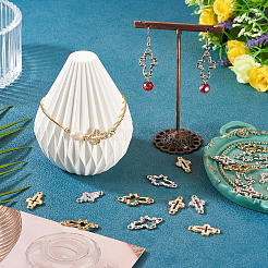 20 шт. 4 стиля сплава кристаллов стразы соединительные подвески&nbsp;FIND-TA0008-74