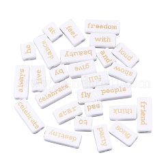 Perles acryliques opaques&nbsp;MACR-SZ0001-03A