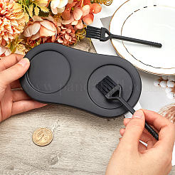 1 шт. деревянная подставка для мельницы для перца&nbsp;AJEW-GF0009-07B