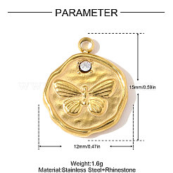 Подвески из нержавеющей стали 304&nbsp;STAS-OY010-78G