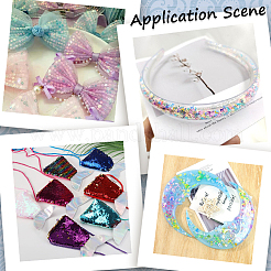 100 г пластиковых пайеток&nbsp;PVC-CP0001-01B