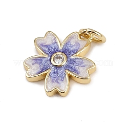 Латунные микро проложить кубического циркония подвески&nbsp;KK-D424-26G