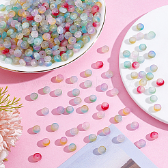 1000 шт. 10-х цветные стеклянные бусины&nbsp;DGLA-HY0001-05