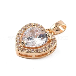 Латунные микро проложить кубического циркония подвески&nbsp;KK-E795-04KCG