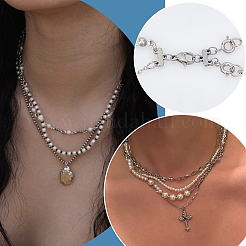 6 шт. 3 стиля карабинов из нержавеющей стали 304&nbsp;FIND-UN00001