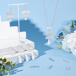 22 шт. латунные соединительные подвески&nbsp;KK-BC0009-98