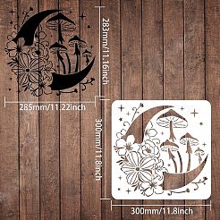 Modelli di stencil per pittura da disegno riutilizzabili in plastica&nbsp;DIY-WH0172-537