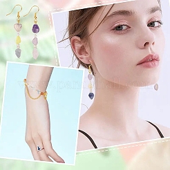 5 нить 5 стилей нити бусин из натурального флюорита&nbsp;G-YW0002-74