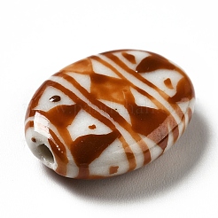 Ручной печатный шарики фарфора&nbsp;PORC-F005-01A