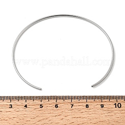Bracciali a polsino in acciaio inossidabile 304&nbsp;LS-BJEW-D388-01A-P