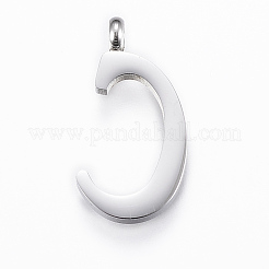 Pendentifs en acier inoxydable 304 résistant au ternissement&nbsp;STAS-F129-C-P