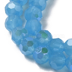 Nachahmung Jade Glasperlen &nbsp;LS-EGLA-A035-J4mm-L07