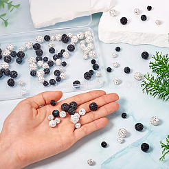 120 шт. 6 вида страз в форме диско-шара&nbsp;RB-TA0001-14