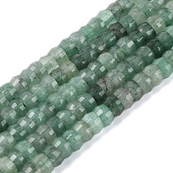 Chapelets de perles en aventurine vert naturel&nbsp;G-Q606-46A-05