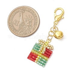 Weihnachtsgeschenk handgemachte Glasperlen Anhänger Dekorationen&nbsp;HJEW-MZ00350-04