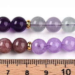 Природные смешанные камень бисер пряди&nbsp;G-T140-8mm-16