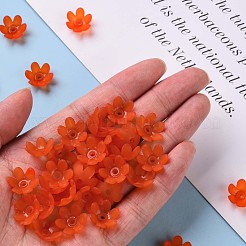 Матовые акриловые колпачки из бисера&nbsp;MACR-S371-07A-726