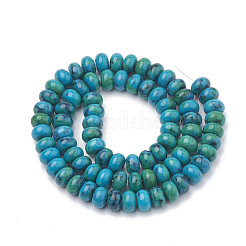 Океан Природный белого нефрита бисер нитей&nbsp;X-G-R169-8x5mm-18