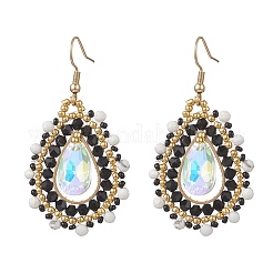 Серьги-подвески в форме капли&nbsp;EJEW-MZ00682-01