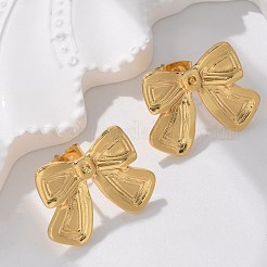 Pendientes de acero inoxidable 304 para mujer&nbsp;EJEW-L296-012G-01