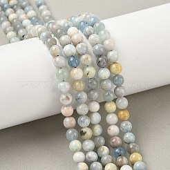 Perline Acquamarina Sfaccettate A Rondelle 3-4 Mm – Filo Da 33 Cm, Autentiche, Per Gioielli Fai Da Te, Ingrosso - 3