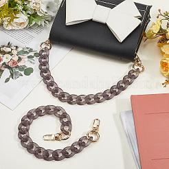 2 шт. акриловые витые ручки для сумок&nbsp;DIY-BBC0002-81