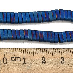 Гальванические немагнитная синтетический гематит бисер пряди&nbsp;G-C106-B01-07A